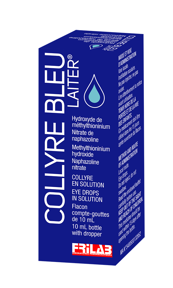COLLYRE BLEU LAITER, flacon